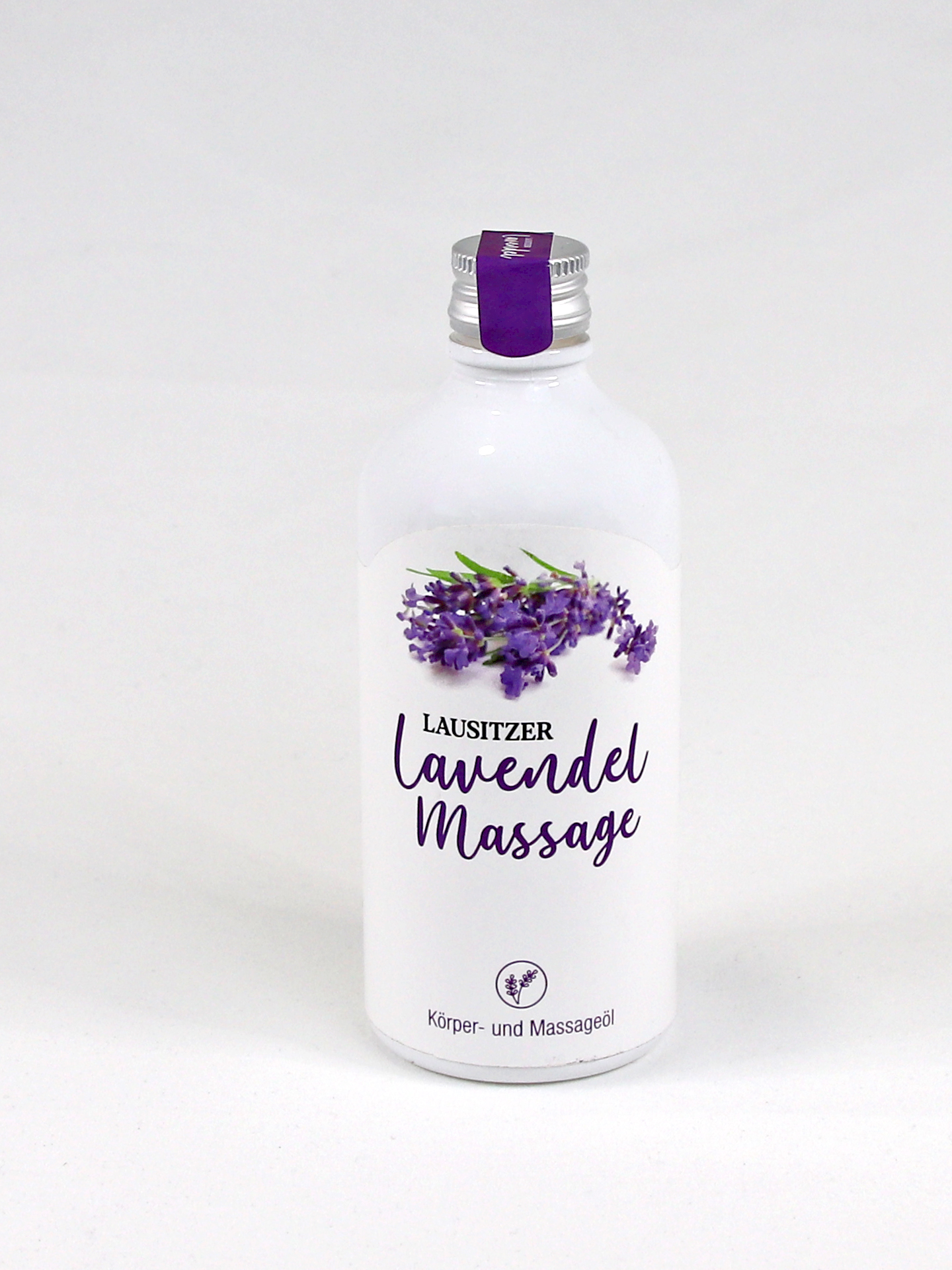 100 ml Flasche Massageöl von vorn